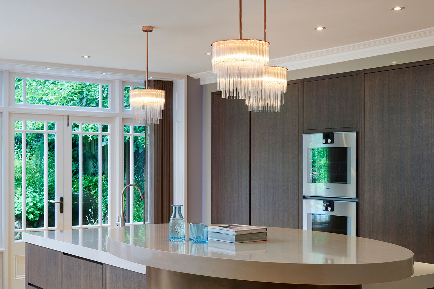 linear chandelier and gs